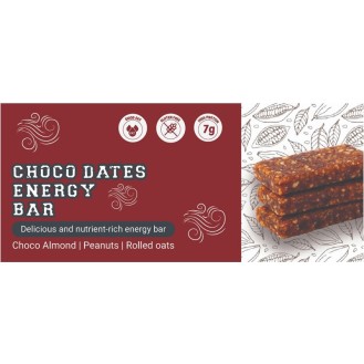 Healthy Bar| Choco Dates Energy Bar | 7g Protein