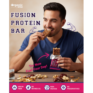 Healthy Bar| Fusion Protein Bar | 14g Protein Healthy Bar| Fusion Protein Bar | 14g Protein