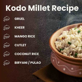 Rava |Kodo Millet Rava 400g | कोडो रवा