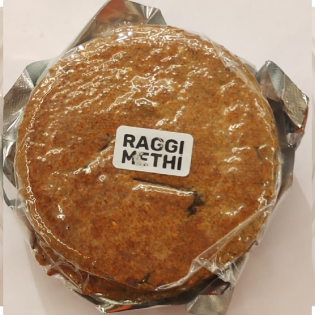 BHAKRI | RAGI METHI BHAKRI 200gm | Millet BHAKRI | No Maida |No Whole Wheat | GLUTEN FREE