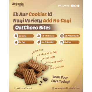 OatChoco Bites |GUILT FREE| No Maida | Desi Cow Ghee OatChoco Bites |GUILT FREE| No Maida | Desi Cow Ghee