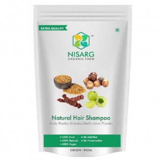 Natural Hair Shampoo 50gm | Nisarg | Herbal 