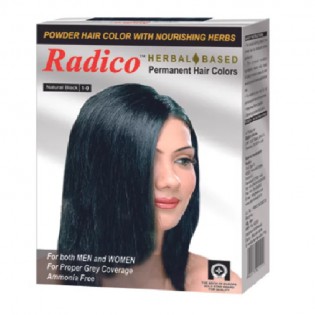 Black Hair Color 6 Sachet | Radico Herbal | Natural