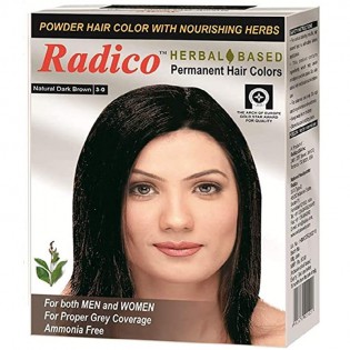 Dark Brown Hair Color 6 Sachet | Herbal Radico | Natural