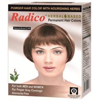 Brown Hair Color 6 Sachet| Radico Herbal |Natural 