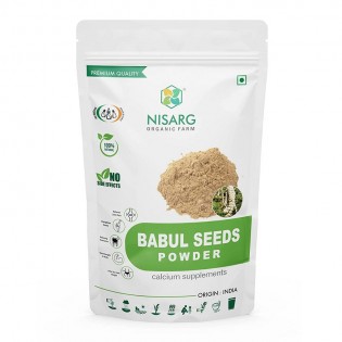 Babul Phalli Powder 100gm | Nisarg Organic Farm